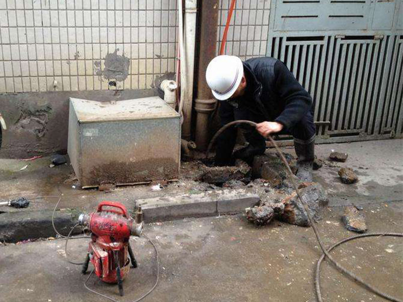 开化疏通下水道-洗菜池疏通